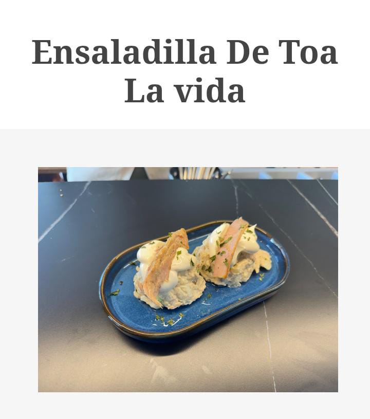 Ensaladilla casera 